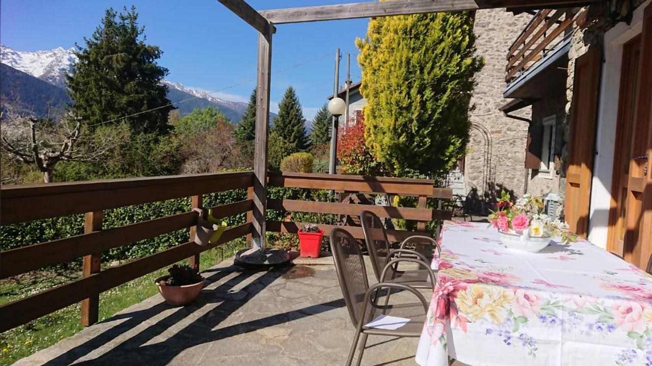 Villa Casa Delle Rose Teglio Exterior foto